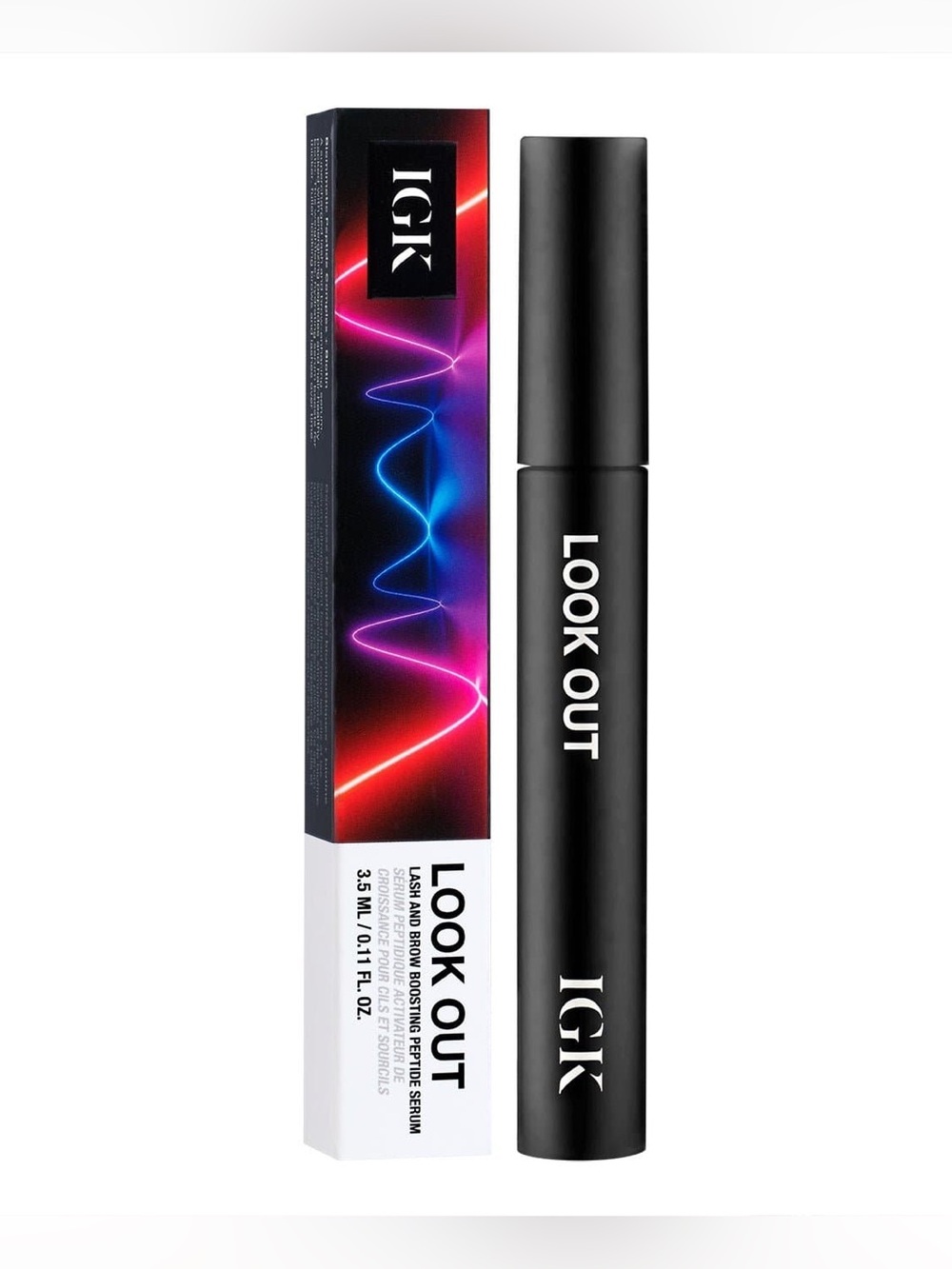 NIB✨IGK LOOK OUT LASH & BROW BOOSTING PEPTIDE SERUM
